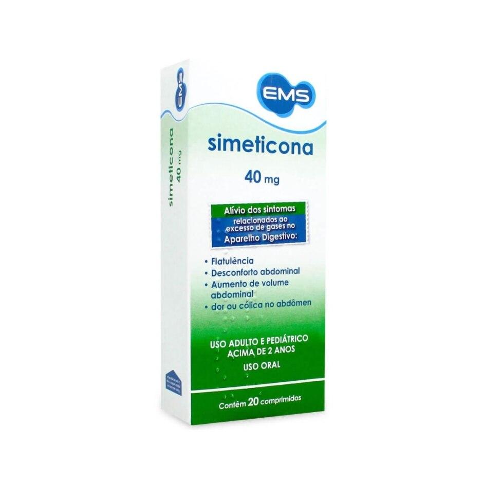 Simeticona 40mg 20 Comprimidos EMS