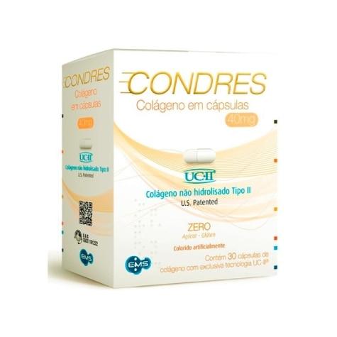 Condres Colágeno Não Hidrolisado Tipo II 40mg 30 Cápsulas - Imagem 1