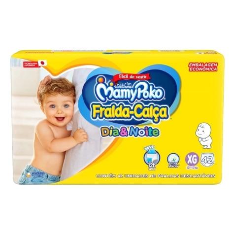 Fralda Calça Mamypoko Dia & Noite XG Jumbo 42 Unidades - Imagem 1