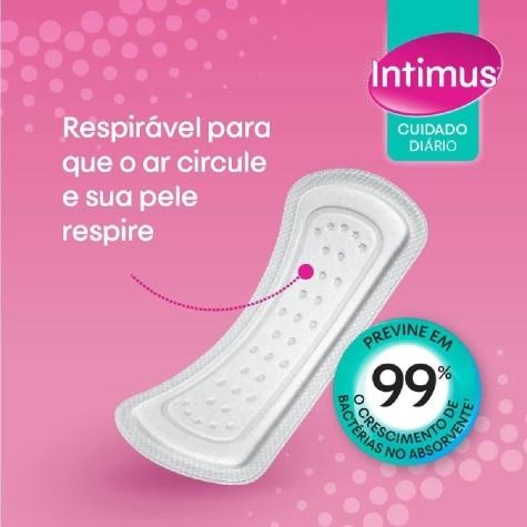Protetor Diário Intimus Cuidado Avançado 15 Unidades - Imagem 3