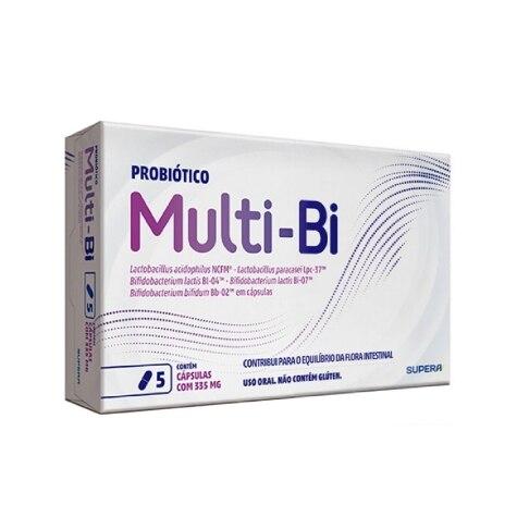 Multi-Bi Probiótico 335mg 5 Cápsulas - Imagem 1