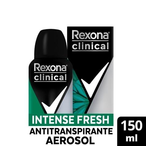 Desodorante Aerossol Rexona Clinical Intense Fresh 96h 150ml - Imagem 3