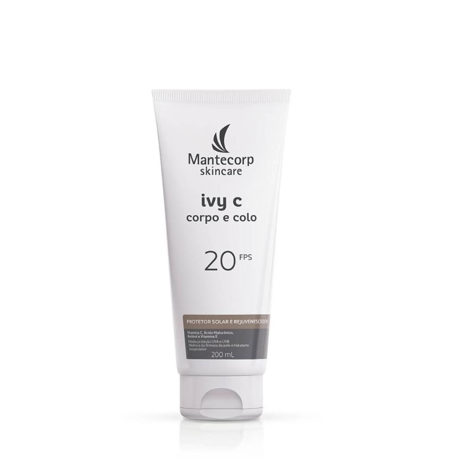 Sérum Rejuvenescedor Ivy C Corpo e Colo FPS20 200ml
