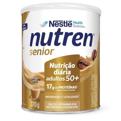 Complemento Alimentar Nutren Senior Sabor Café com Leite 370g - Imagem 3