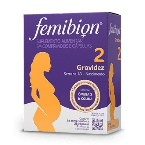 Femibion 2 Gravidez 28 Comprimidos + 28 Cápsulas - Imagem 1