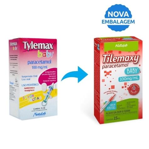 Tilemaxy Baby 100mg Suspensão Oral Sabor Frutas 15ml - Imagem 2