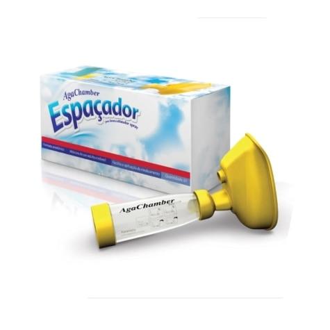 Espaçador Agachamber para Broncodilatador 1 Unidade - Imagem 1