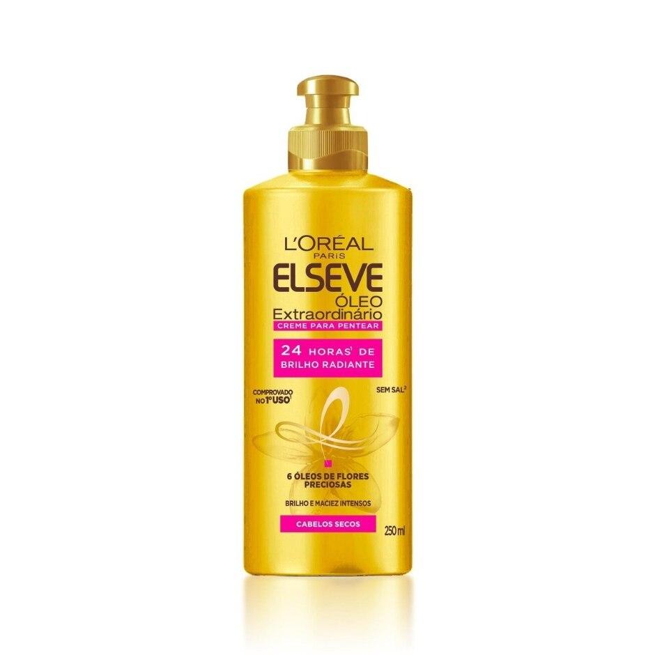 Creme para Pentear Elseve Óleo Extraordinário Cabelo Seco 250ml