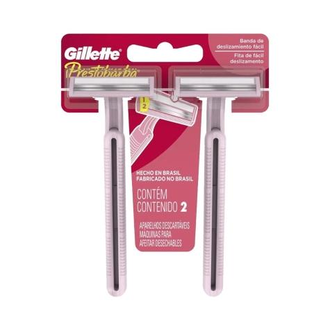 Aparelho de Depilação Gillette Prestobarba Feminino 2 Unidades - Imagem 1