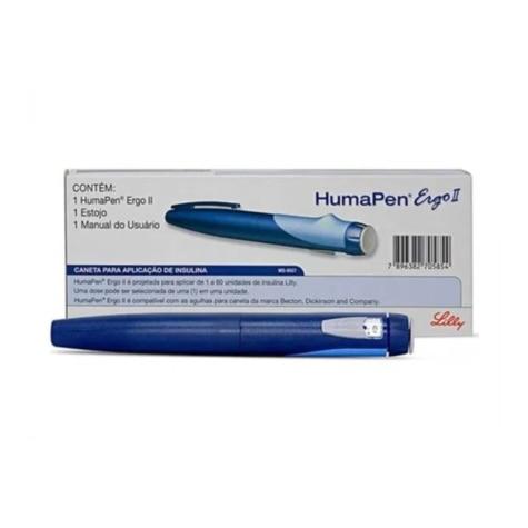 Caneta Aplicadora de Insulina HumaPen Ergo II - Imagem 1