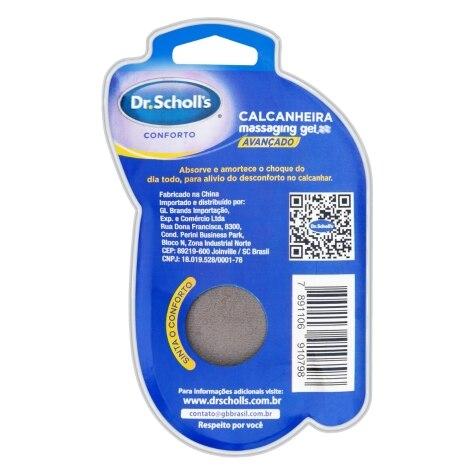 Calcanheira Massaging Gel Dr. Scholl's Feminino 1 Par - Imagem 3