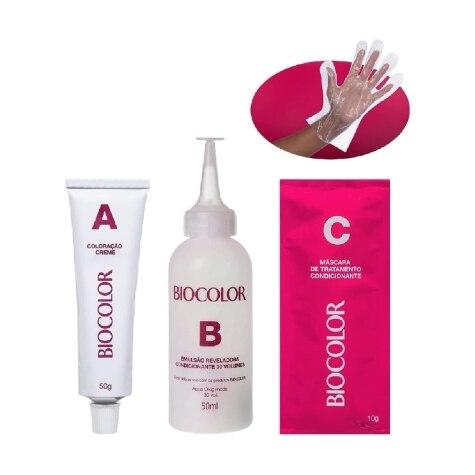 Tintura Biocolor Creme 5.0 Castanho Claro Luxuoso 110g - Imagem 3