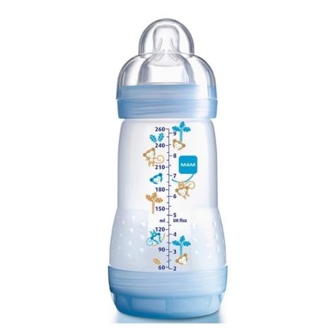 Mamadeira Mam Easy Start Anticólica Azul 260ml - Imagem 1