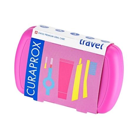 Kit Viagem Curaprox Escova Dental 5460 + Escova Interdental + Creme Dental Be You 10ml Cores Sortidas - Imagem 11