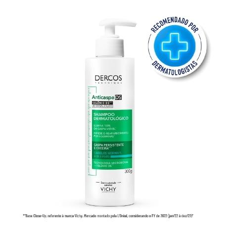 Shampoo Dercos Anticaspa DS Vichy Cabelo Normal a Oleoso 300g - Imagem 2