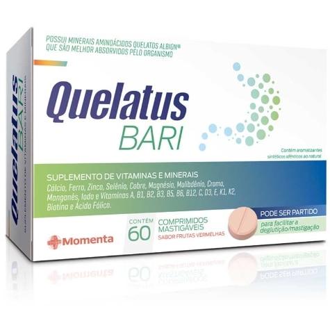 Quelatus Bari 60 Comprimidos Mastigáveis - Imagem 1