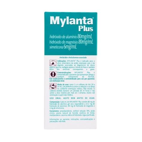 Mylanta Plus Menta Suspensão Oral 240ml - Imagem 3