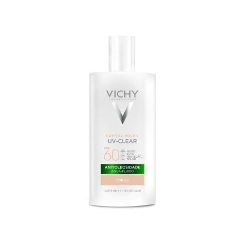 Protetor Solar Vichy Capital Soleil UV-Clear Cor 2.0 FPS60 40g - Imagem 1