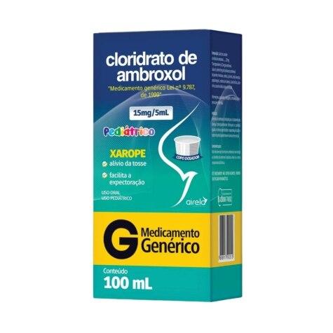 Cloridrato de Ambroxol 15mg/5ml 100ml Airela Genérico - Imagem 1