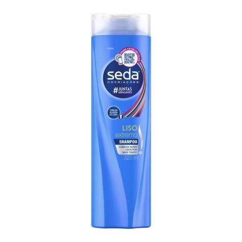 Shampoo Seda Liso Extremo Cabelo Liso 325ml - Imagem 1