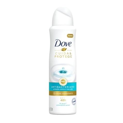Desodorante Aerossol Dove Cuida & Protege 48h 150ml - Imagem 1