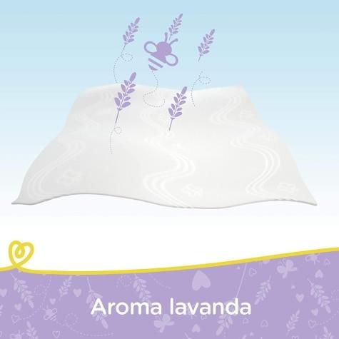 Lenços Umedecidos Pampers Aroma de Lavanda 48 Unidades - Imagem 6