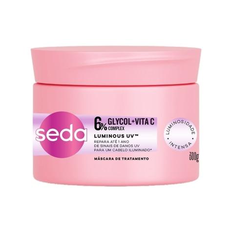 Máscara de Tratamento Seda Luminous UV Cabelos Opacos 300g - Imagem 1