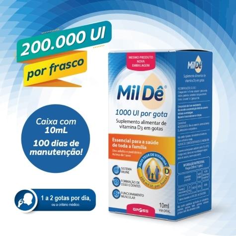 Mildê Gotas 1.000UI 10ml - Imagem 2