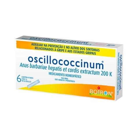 Oscillococcinum 200k 6 Tubos com 1g de Glóbulos - Imagem 1