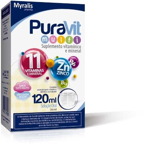 Puravit Multi Solução Oral 120ml - Imagem 1