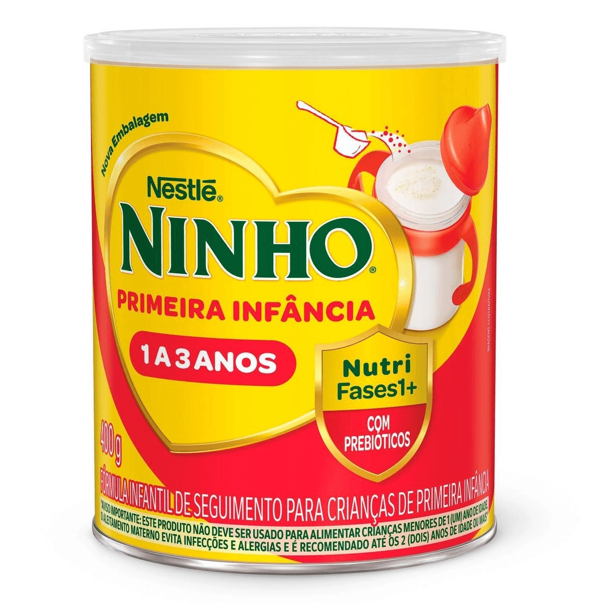 Fórmula Infantil Ninho Primeira Infância Fases 1+ 400g - Imagem 1