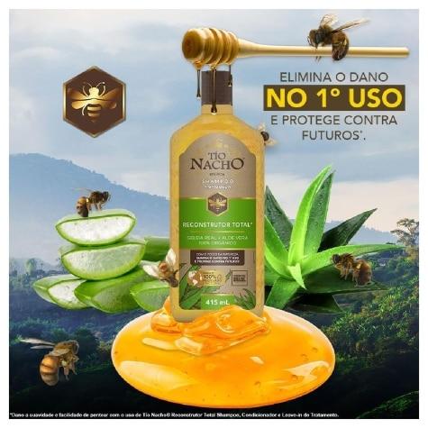 Shampoo Tio Nacho Reconstrutor Total Cabelos Quebradiços 415ml - Imagem 6