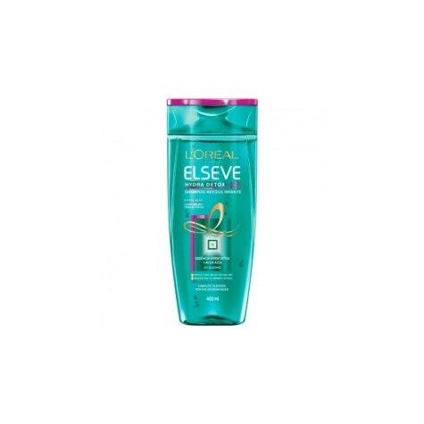 Shampoo Elseve Hydra Detox Cabelo Oleoso 400ml - Imagem 1