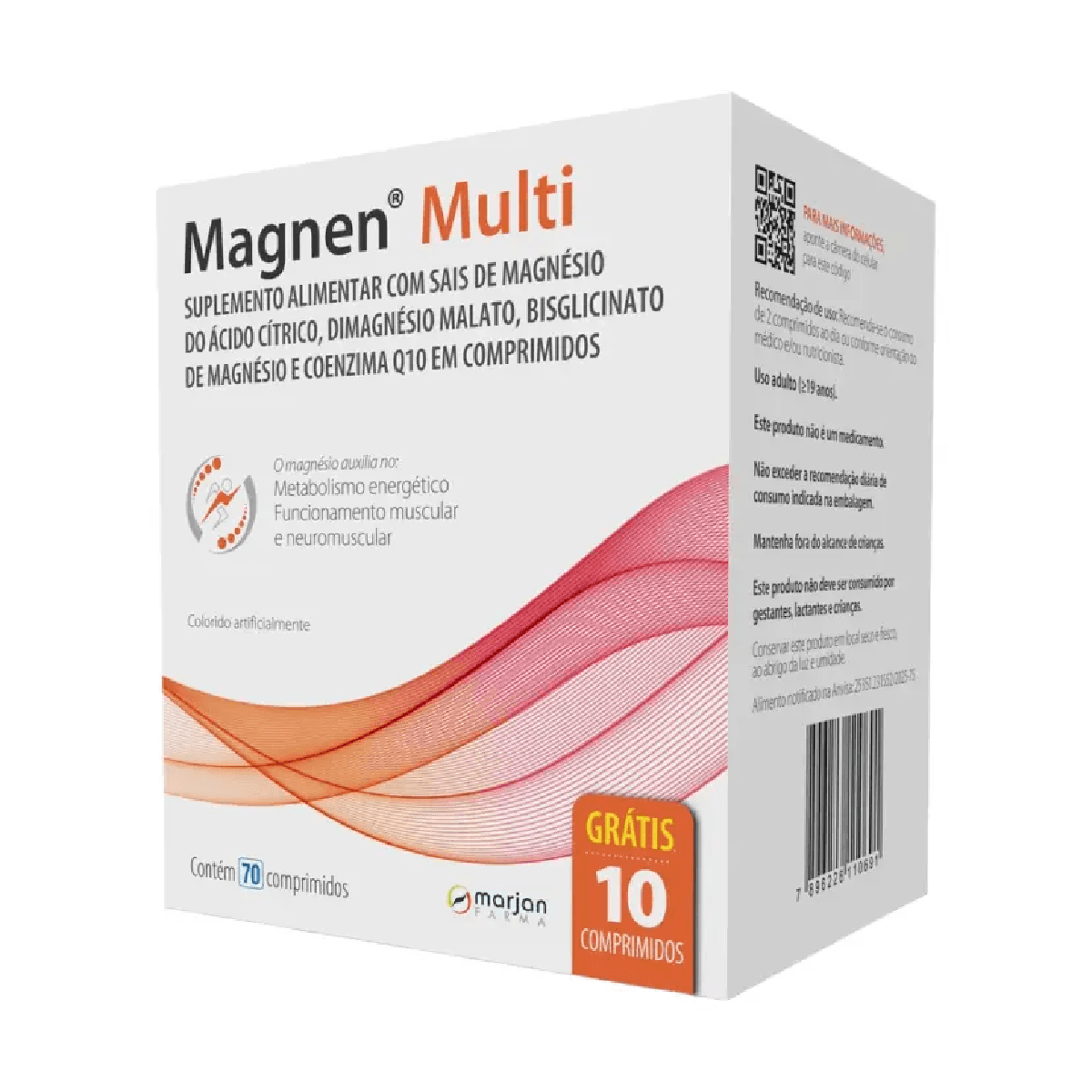 Suplemento Alimentar Magnen Multi 70 comprimidos - Imagem 1