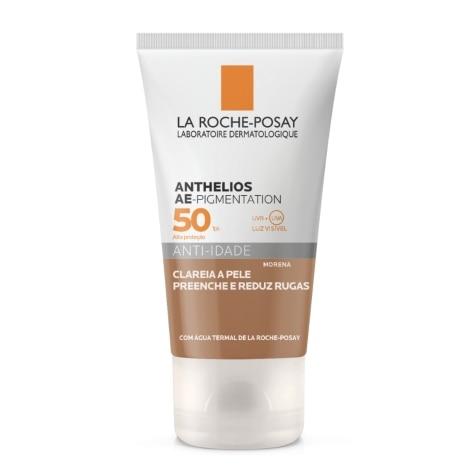 Protetor Solar Facial La Roche-Posay Anthelios Ae-Pigmentation FPS50 Cor Morena 40g - Imagem 1