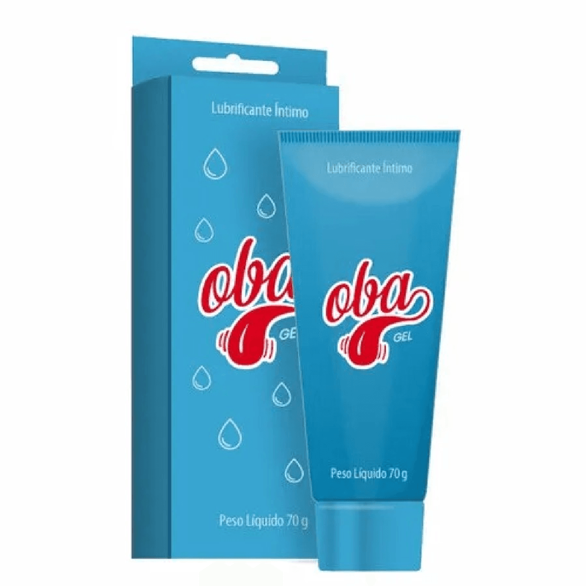 Gel Lubrificante Íntimo Oba 70G - Imagem 1