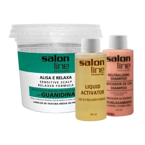 Creme de Relaxamento Guanidina Regular Tradicional Alisa Relaxa Força Média 218g - Imagem 1