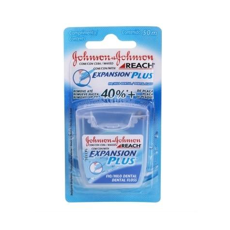 Fio Dental Johnson's Reach Expansion Plus 50m - Imagem 1