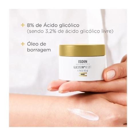 Creme Isdin Isdinceutics Renew Glicoisdin 8 Soft Facial 50g - Imagem 6