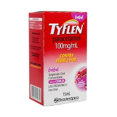 Tyflen Bebê 100mg Suspensão Oral 15ml - Imagem 1