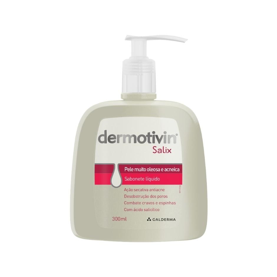 Sabonete Líquido Dermotivin Salix Facial 300ml