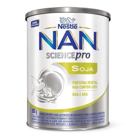Fórmula Infantil Nan SciencePro Soja 800g - Imagem 1