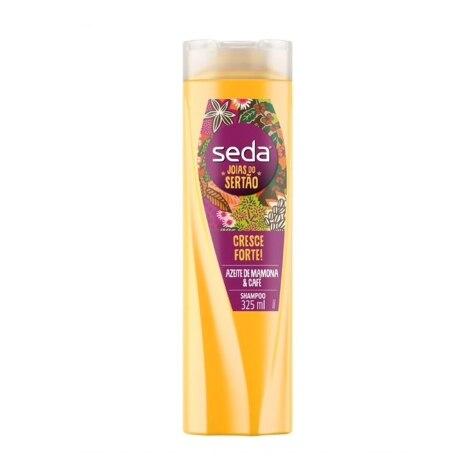Shampoo Seda Joias do Sertão Cresce Forte Cabelo Seco 325ml - Imagem 1