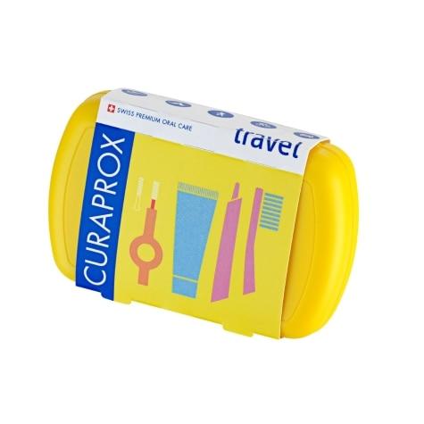Kit Viagem Curaprox Escova Dental 5460 + Escova Interdental + Creme Dental Be You 10ml Cores Sortidas - Imagem 3