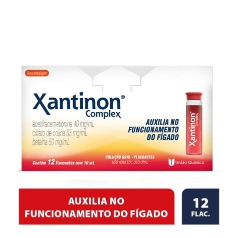 Xantinon Complex Solução Oral 12 Flaconetes - Imagem 2