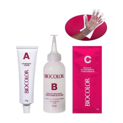 Tintura Biocolor Creme 3.0 Castanho Escuro Chique 110g - Imagem 5