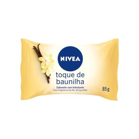 Sabonete de Glicerina Barra Nivea Toque de Baunilha 85g - Imagem 1