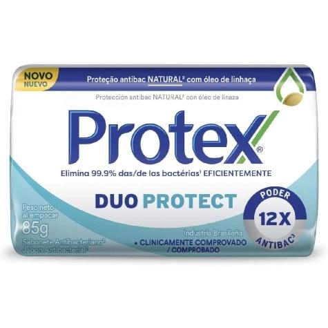 Sabonete Antibacteriano Barra Protex Duo Protect 85g - Imagem 1