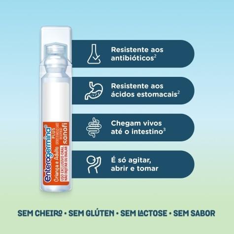 Enterogermina Plus 10 Flaconetes 5ml - Imagem 4