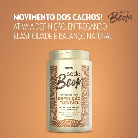 Creme para Pentear Seda Boom Definição Flexível 1kg - Imagem 4